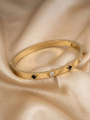 Golden clover luxe bracelet